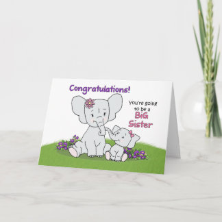 You're Going to be a Big Sister Greeting Card