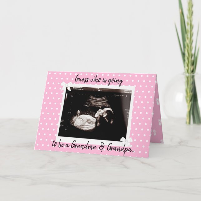 You're going to be an Grandma and Grandpa Card (Front)