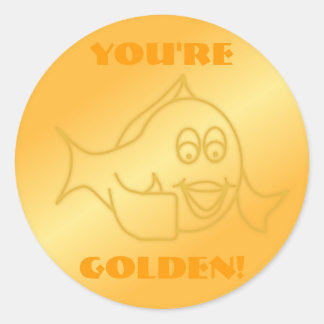 You're Golden! Sticker