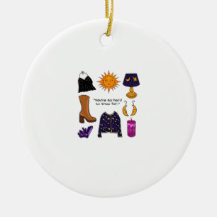 Youre Hard To Shop For Whimsigoth Aesthetic Classi Ceramic Ornament