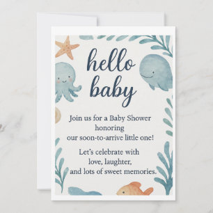 "You're Invited! Baby Shower Invitation Card