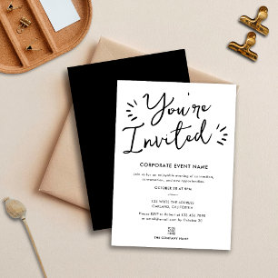 You're Invited Business Corporate Event Party Invitation