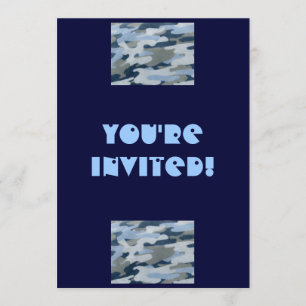 You're Invited!-Camo Look Invite