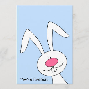You're Invited Easter Bunny Party Invitation