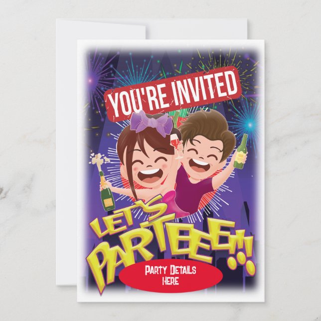 You're invited! invitation (Front)