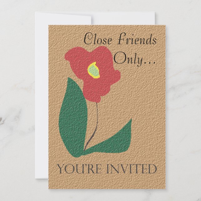 You're Invited Invitation (Front)