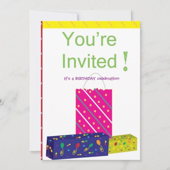 You're Invited Invitation (Front)