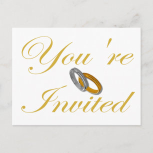 You're Invited Invitation Postcard