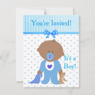 You're Invited, It's a Boy Baby Shower Invitation