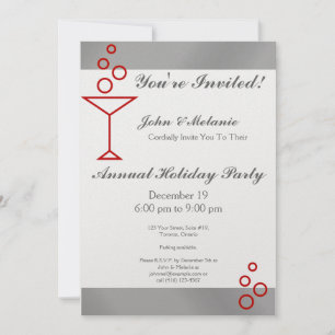 You're Invited! Silver Invitation