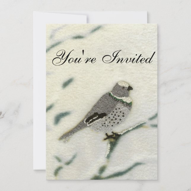 You're Invited Snowbird Invitation (Front)