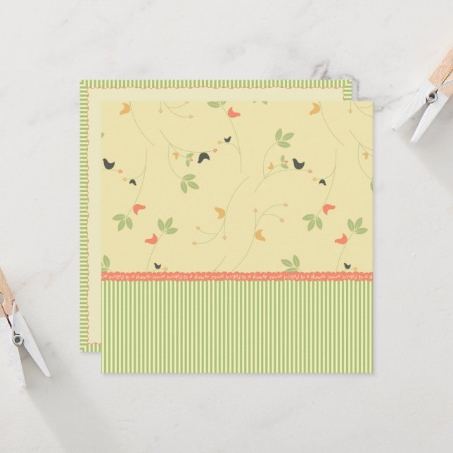 You're Invited To A Shower Template (Front/Back In Situ)