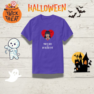 "You're Just Not My Blood Type" Funny Vampire T-Shirt
