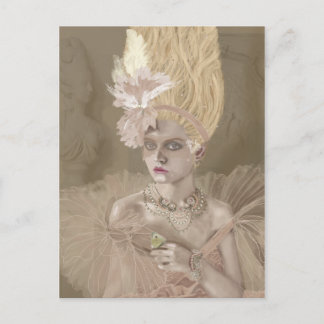 You're Late Postcard