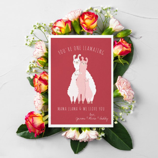 You're Llamazing | Card for Mom (Creator Uploaded)