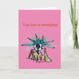 You're Love Is Electrifying Holiday Card