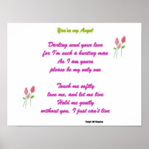 You're my angel-romantic posters