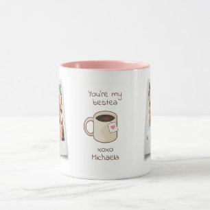 You're My Bestea 2-Photo Best Friend Gift Mug