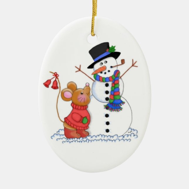 You're My Bestest Friend Ceramic Tree Decoration (Front)