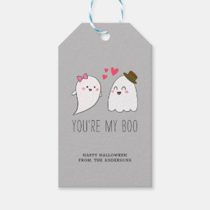 You're my Boo Halloween Kawaii Ghost Cute Simple Gift Tags