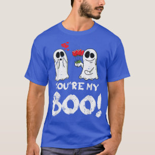 Youre My Boo Lazy Halloween Costume Funny Ghost Co T-Shirt