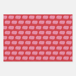 You're My Butter Half - Punny Valentine's Wrapping Paper Sheet