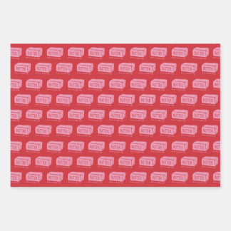 You're My Butter Half - Punny Valentine's Wrapping Paper Sheet