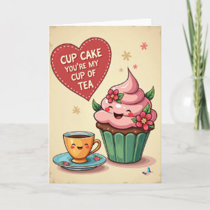 Youre My Cup Of Tea Cupcake Card