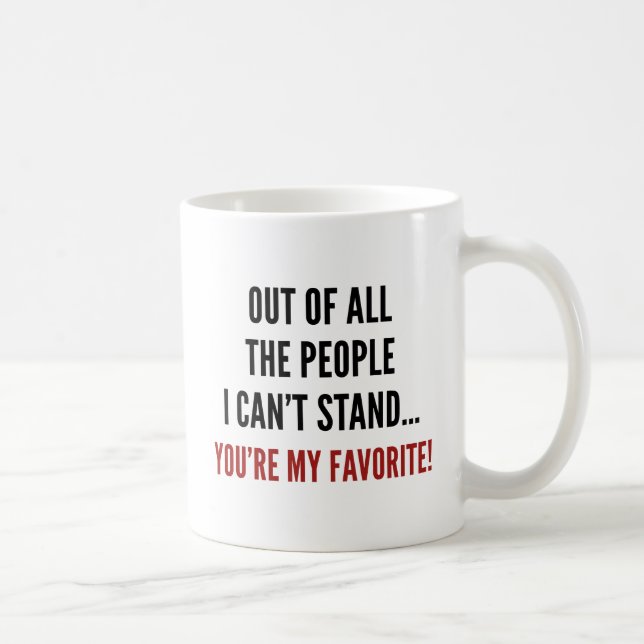 You're My Favourite Coffee Mug (Right)