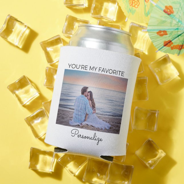 You're My Favourite Personalised Can Cooler (In Situ Summer)