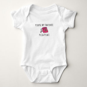 You're My Favourite Pizza Place - Smosh TNTL Quote Baby Bodysuit