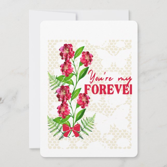 You're my Forever Holiday Card (Front)