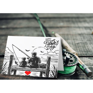 You're My Greatest Catch Father's Day Holiday Card