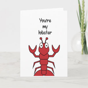 You're My Lobster Card