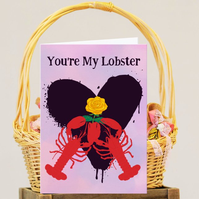 You're My Lobster | Funny Love Card Husband, Wife (Creator Uploaded)