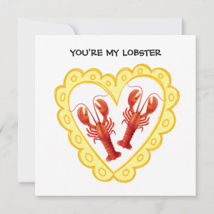 You're My Lobster Holiday Card