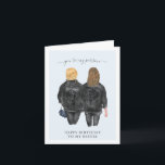 You're My Person | Best Friend Birthday Card<br><div class="desc">Remembering your friend on their birthday with a card already shows you care, but if you love them like family, or they truly are your best friend, a custom card is a must! Please let me know if you need any changes to hair colour/style. Add your custom wording to this...</div>