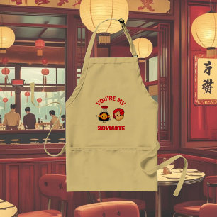 You're My Soymate – Cute Soy Sauce Love Standard Apron