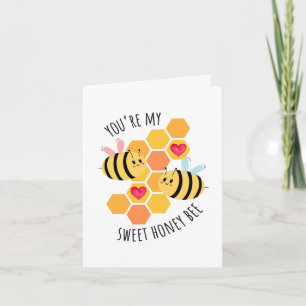 You're My Sweet Honey Bee Greeting Card