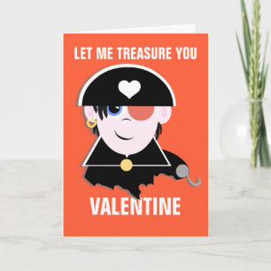 You're My Treasure Valentine Holiday Card