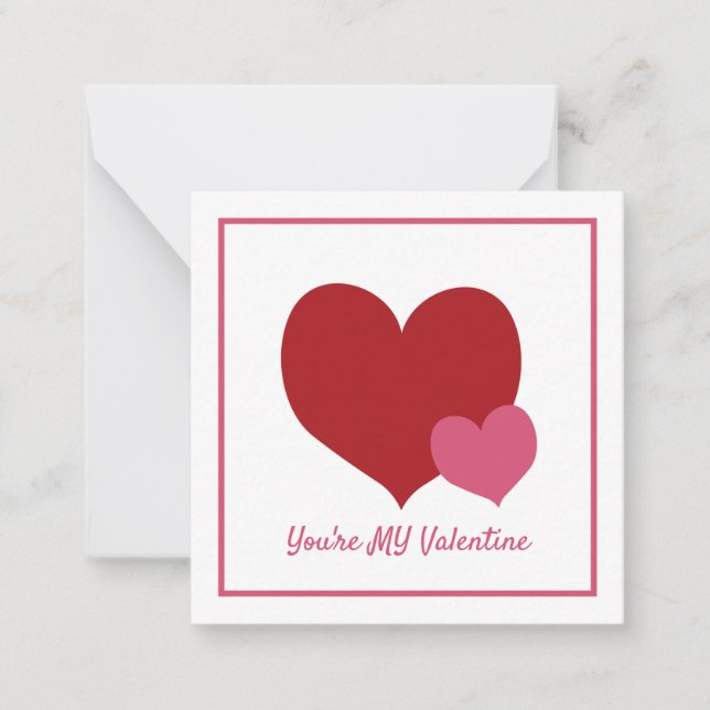 You're my Valentine Card (Front)