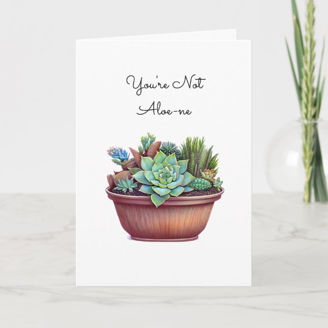 You're Not Alone | I'm Here For You Card (Front)