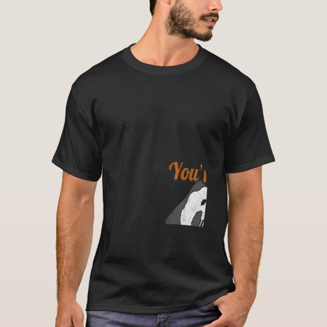 You're Not Even On My Level Engineer Tripod Land S T-Shirt (Front)