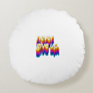 You're Not Failing, Motivational Discovery Quote Round Cushion