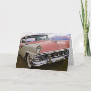 YOU'RE NOT OLD YOU'RE CLASSIC CAR BIRTHDAY CARD