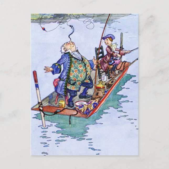 You're Old Father WIlliam from Alice in Wonderland Postcard (Front)