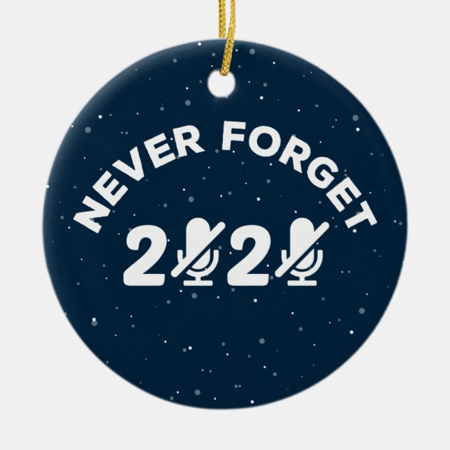 you're on mute, Funny Work From Home Ceramic Ornament (Front)