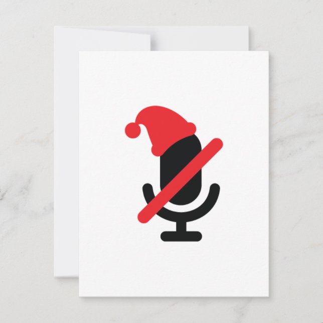 You're on mute, mic only. Holiday Card (Front)