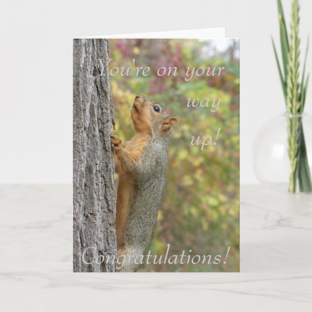 You're on your way up card (Front)