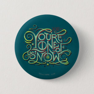 You're One Of Us Now Green Graphic 6 Cm Round Badge